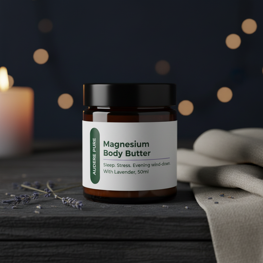 Magnesium Body Butter by Audere Pure, for the evening wind-down
