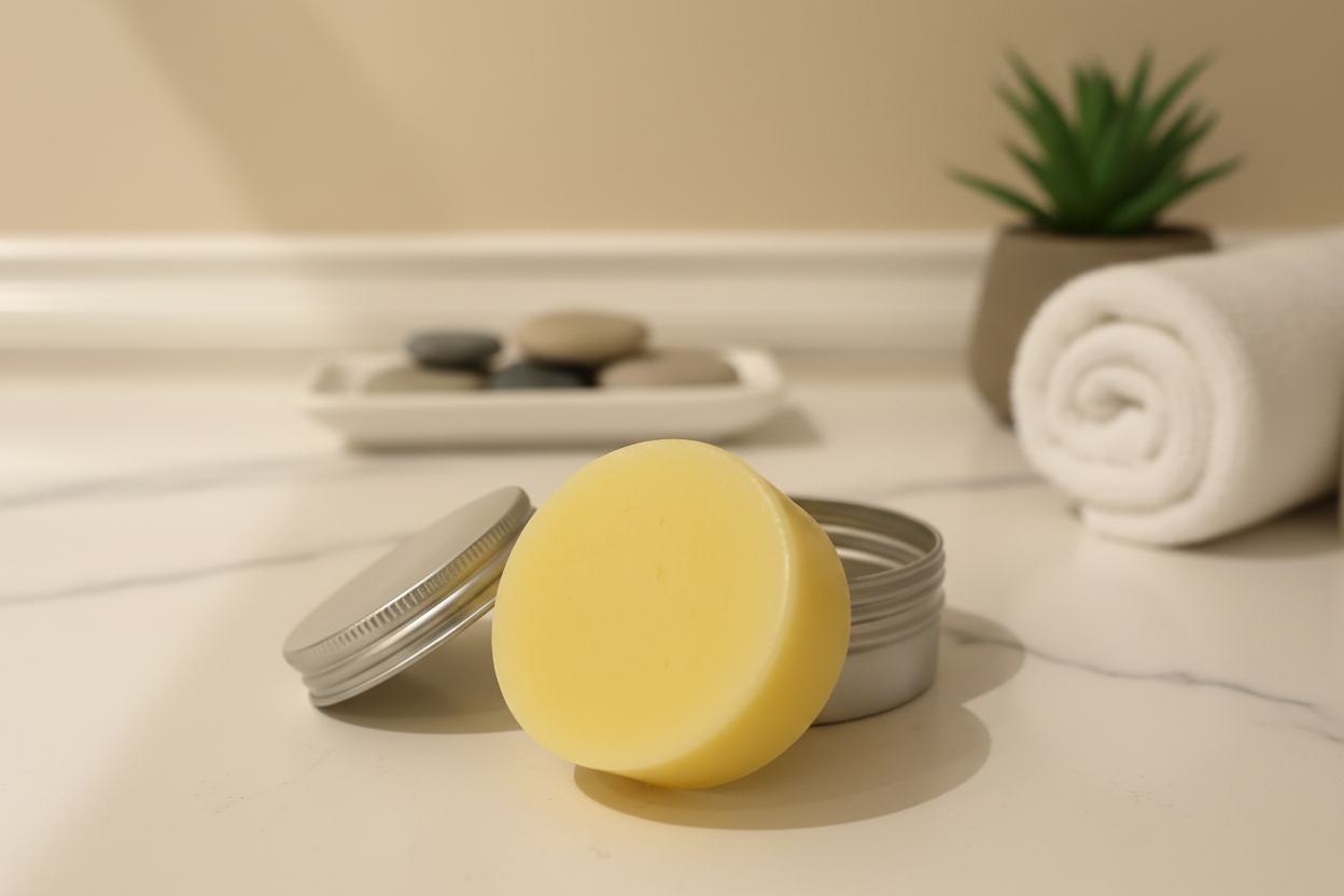 Silk Bar in Bathroom Setting